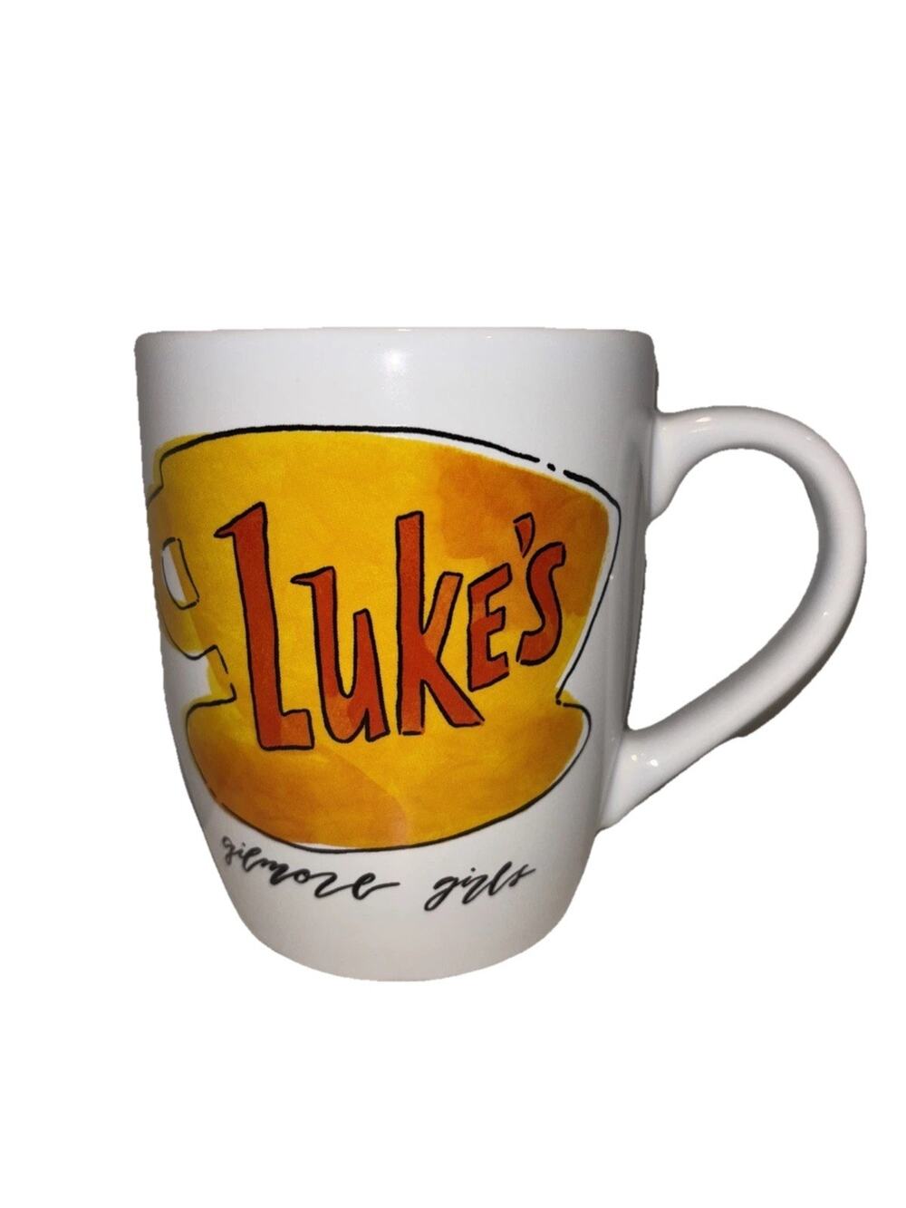 Gilmore Girls Luke's Oversized Coffee Tea Latte Mug 25 Oz Ceramic NEW